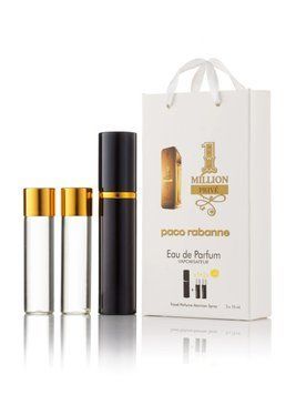 Paco Rabanne 1 Million Prive edp 3x15ml парфюм мини в подарочной упаковке
