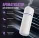 Автомобільний електронний дифузор ароматизатор повітря Ultrasonic Car Aroma Diffuser White автоматичний аромат