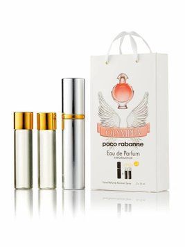 Paco Rabanne Olympea edp 3х15мл подарочной упаковке с запасками