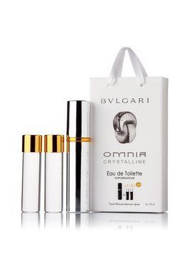 Bvlgari Omnia Crystalline edp 3x15ml мини в подарочной упаковке