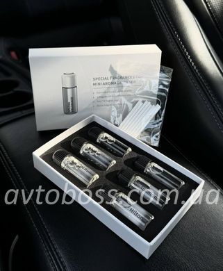 Набір ароматів 6 штук для ультразвукового автомобільного ароматизатора