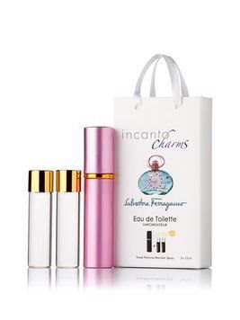 Salvatore Ferragamo Incanto Charms edp 3x15ml мини в подарочной упаковке