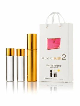 Gucci Rush 2 edt 3х15мл подарочной упаковке с запасками