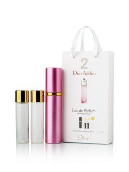 Christian Dior Dior Addict 2 edt 3x15ml парфум міні в подарунковій упаковці