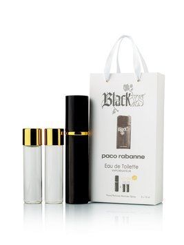 Paco Rabanne Black XS homme edp 3x15ml парфюм мини в подарочной упаковке