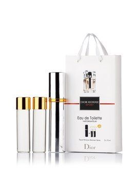 Christian Dior Sport pour homme edp 3x15ml парфум міні в подарунковій упаковці