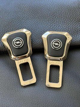 Заглушки ременів безпеки GOLD з логотипом OPEL