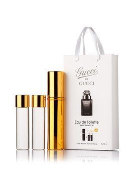 Gucci by Gucci pour Homme edp 3х15ml міні в подарунковій упаковці