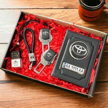 Подарочный набор аксесуаров CLASSIK с логотипом TOYOTA