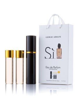 Giorgio Armani Si 3х15ml мини в подарочной упаковке