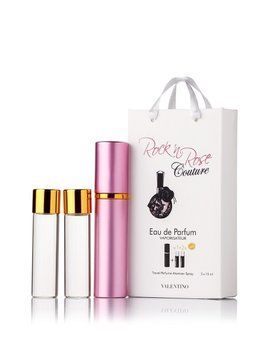 Valentino Rockn Rose Couture edp 3x15ml міні в подарунковій упаковці
