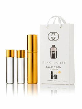Gucci Guilty pour Homme 3x15ml у подарунковій упаковці