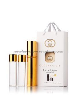 Gucci Guilty edp 3x15ml в подарочной упаковке
