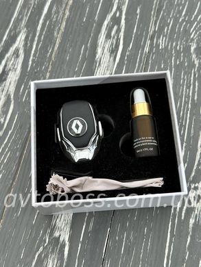Ароматизатор воздуха в авто с логотопом RENAULT Автопарфюм премиум сегмент подарочная упаковка