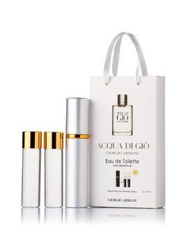 Armani Aqua Di Gio Pour Homme edt 3x15ml мини в подарочной упаковке