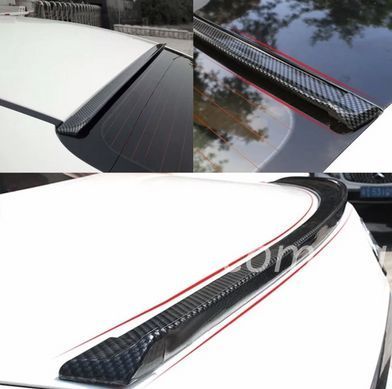 Універсальний карбоновий ліп спойлер-сабля Samurai CARBON 150 см тюнінг спойлер карбон 3М Скотч Молдинг
