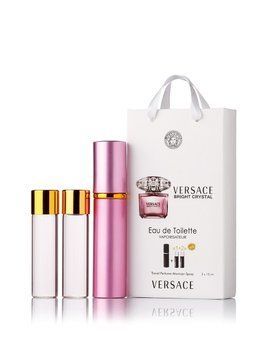 Versace Bright Crystal edt 3x15ml в подарочной упаковке