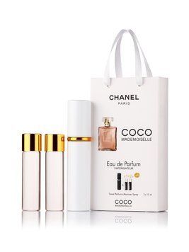 Chanel Coco Mademoiselle edt 3х15ml в подарочной упаковке