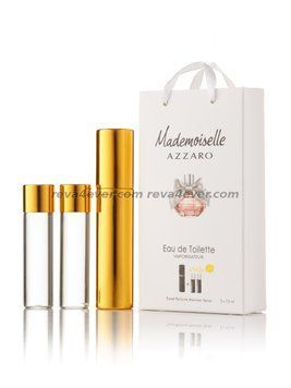 Azzaro Mademoiselle edp 3x15ml парфюм мини в подарочной упаковке