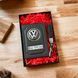 Подарунковий набір VOLKSWAGEN Обкладинка для автодокументів + шкіряний брелок