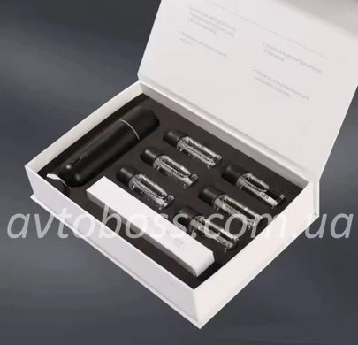 Автомобільний електронний дифузор ароматизатор повітря Ultrasonic Car Aroma Diffuser Black автоматичний аромат