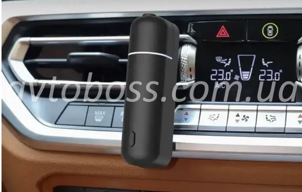 Автомобільний електронний дифузор ароматизатор повітря Ultrasonic Car Aroma Diffuser Black автоматичний аромат