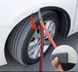 Гумовий захист арок крил авто Black 4 шт. по 1.5м ширина 3,8см розширювач арок авто