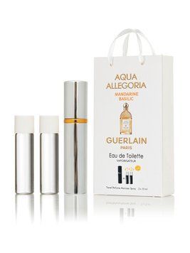Guerlain Aqua Allegoria Mandarine Basilic edp 3x15ml в подарочной упаковке